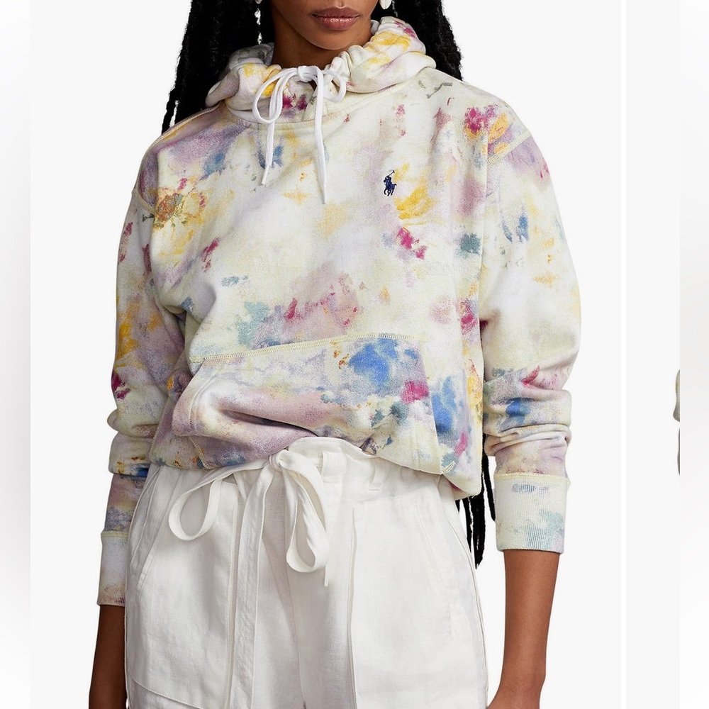 Polo Ralph Lauren Paint Print Hoodie, size S